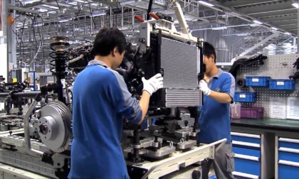 Cina: produzione industriale +6,1% nel primo trimestre