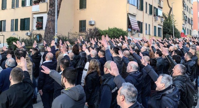 ROMA: SALUTI ROMANI A PRIMAVALLE, 12 DENUNCE