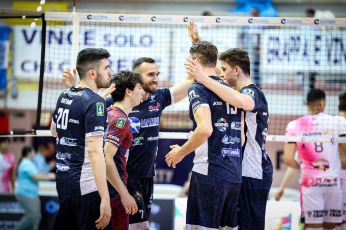 PALLAVOLO SUPERLEGA: PLAY OFF 5° POSTO, CISTERNA-PADOVA 3-1