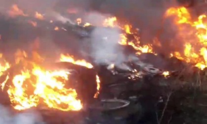 ARDEA: IN FIAMME DISCARICA ABUSIVA, L’ALLARME