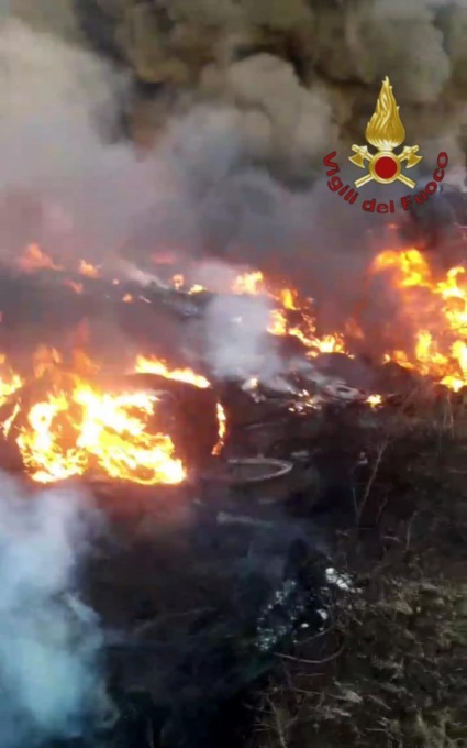 ARDEA: IN FIAMME DISCARICA ABUSIVA, L’ALLARME