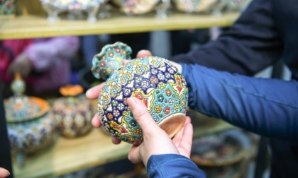 Cina: Heilongjiang, opere di artigianato a China-Russia Expo (2)