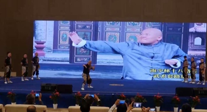 Maestri di arti marziali mostrano fascino del patrimonio immateriale cinese