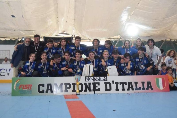 HOCKEY: CIVITAVECCHIA CAMPIONE D’ITALIA UNDER 18 ELITE’