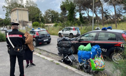 ROMA: CONTROLLI SUL LITORALE, SGOMBERATO IL MERCATINO ABUSIVO