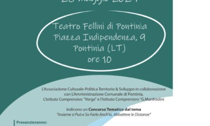 PONTINIA: "INSIEME SI PUO" SO FARLO ANCH'IO, PRESENTATO IL CONCORSO