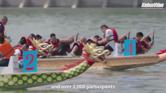 Cina: Jiangxi, gara di dragon boat inaugura imminente Duanwu Festival
