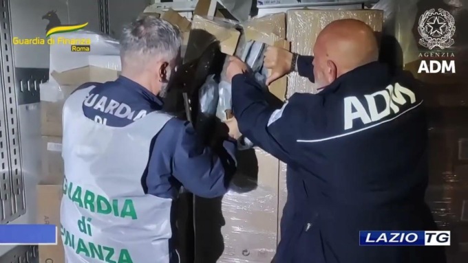 CIVITAVECCHIA: MAXI SEQUESTRO DI DROGA AL PORTO