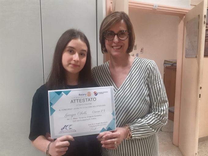 TERRACINA: “LEGALITA’ E CULTURA DELL’ETICA”, IL CONCORSO ALL’IC MILANI