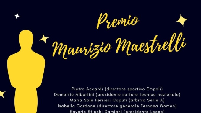 CALCIO: IL PREMIO MAESTRELLI INAUGURA LA LAZIO CUP