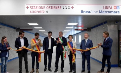 ROMA: RIAPRE IL SOTTOPASSO DELL'OSTIENSE