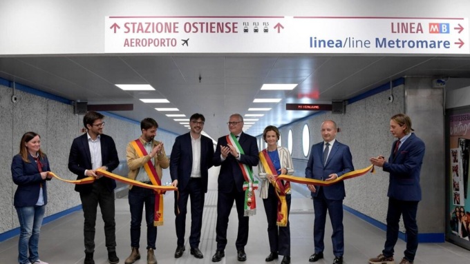ROMA: RIAPRE IL SOTTOPASSO DELL’OSTIENSE