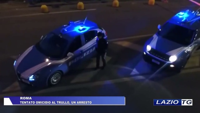 ROMA: ARRESTATO PER IL TENTATO OMICIDIO AL TRULLO