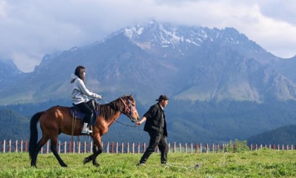 Cina: Xinjiang, area panoramica di Lujiaowan a Shawan