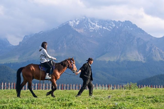 Cina: Xinjiang, area panoramica di Lujiaowan a Shawan