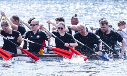 Germania: gara di barche drago a Duisburg