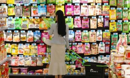 Cina: prezzi al consumo in crescita per 4 mesi consecutivi