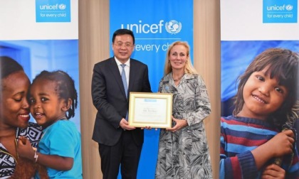 Presidente Xinhua incontra vice direttrice esecutiva dell’UNICEF, firma MoU