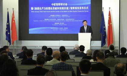 Belgio: presidente Xinhua a Bruxelles per rapporto su nuove forze produttive di qualità