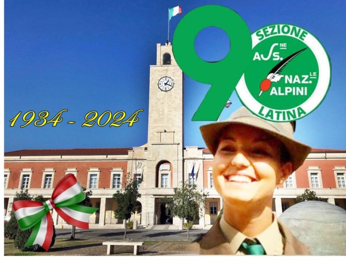 LATINA: I 90 ANNI DEGLI ALPINI