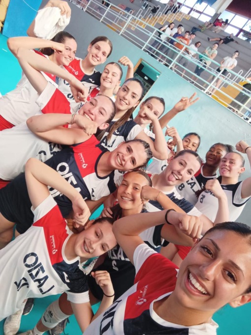 PALLAVOLO GIOVANILE: IL LAZIO SI CONFERMA CAMPIONE D’ITALIA FEMMINILE AL CQR