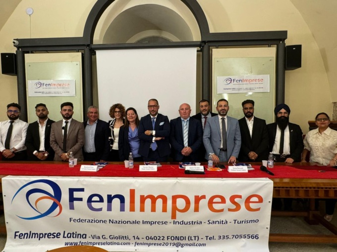 LATINA: FENIMPRESE, ANTONIO GIORDANO RIELETTO PRESIDENTE PROVINCIALE