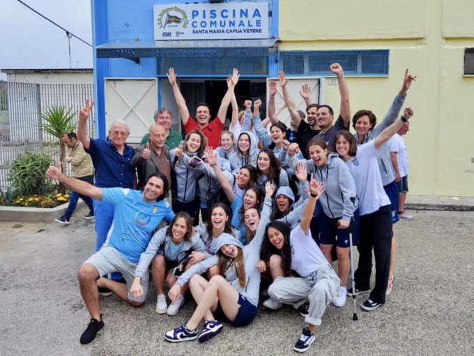 PALLANUOTO: LAZIO PROMOSSA IN A1 FEMMINILE. OLYMPIC ROMA E CIVITAVECCHIA OK