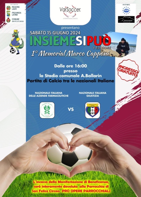 S.FELICE CIRCEO: IL MEMORIAL MARCO CAPPONI