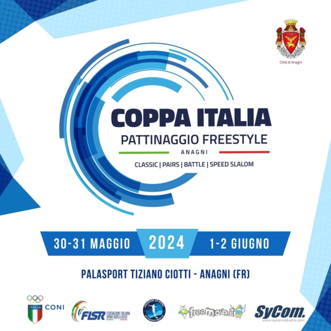 PATTINAGGIO FREESTYILE: AD ANAGNI LA COPPA ITALIA