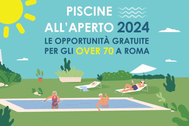 ROMA: “PISCINE ALL’APERTO” PER GLI OVER 70