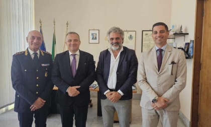 TERRACINA: LA VISITA DEL NUOVO QUESTORE FAUSTO VINCI