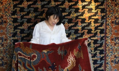 Cina: studio dell'erede dell'arte dei tappeti da palazzo a Pechino