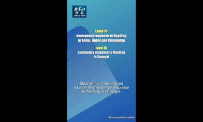 Cina: inondazioni, risposta di emergenza di livello 4 in 3 regioni