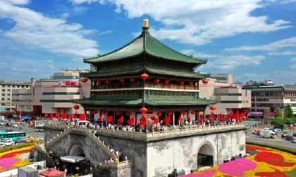 Cina: mania del fitness sotto antiche mura cittadine a Xi'an