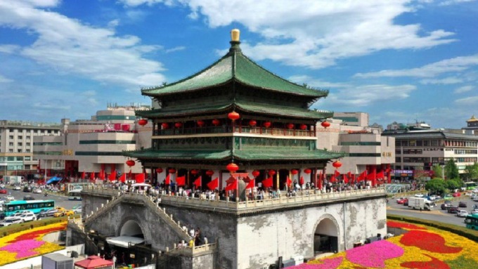 Cina: mania del fitness sotto antiche mura cittadine a Xi’an