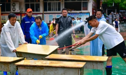 Cina: conseguenze delle alluvioni nel Guizhou (1)