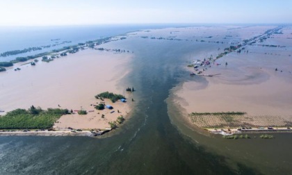 Cina: team inviato per guidare soccorso dopo rottura argine nel lago Dongting