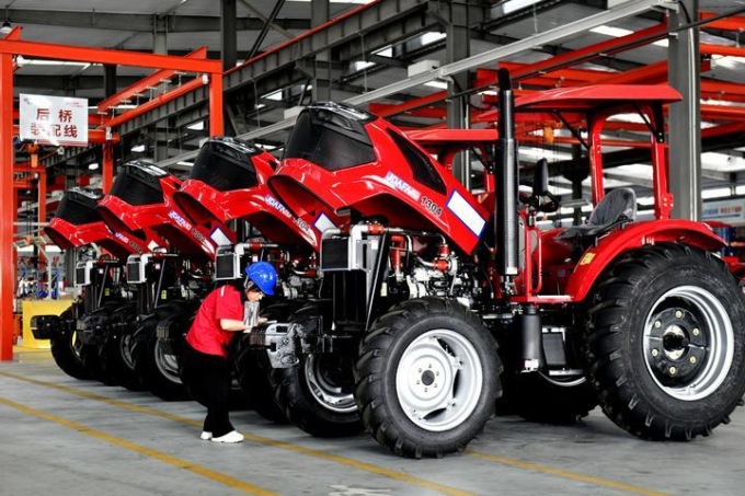 Cina: cluster dell’industria dei macchinari agricoli a Jining