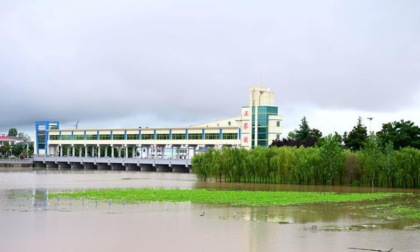 Cina: controllo del livello del fiume Huaihe nell'Anhui