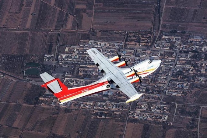 Cina: aereo anfibio AG600 completa test di volo ad alta temperatura, umidità