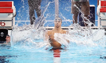 Francia: Olimpiadi Parigi, nuoto dei 100 metri dorso maschili (1)