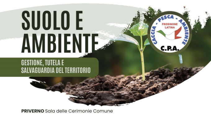 PRIVERNO: CONVEGNO SULLA TUTELA AMBIENTALE