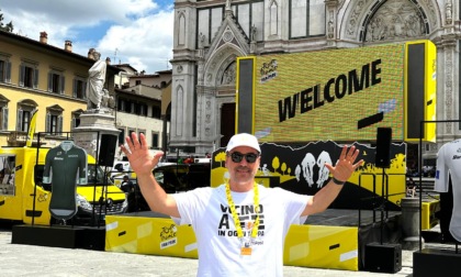 CICLISMO: UN PONTINO AL TOUR DE FRANCE. E' LO SPEAKER GIUSEPPE BARATTA