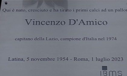 CALCIO: LATINA, UNA TARGA IN MEMORIA DI D’AMICO