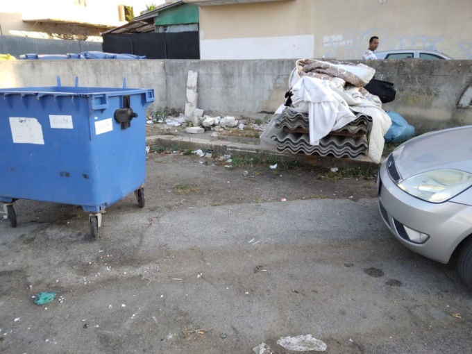 BORGO HERMADA: MATERIALE ETERNIT IN VIA SANI
