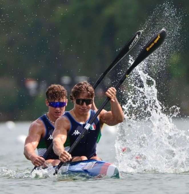 CANOA: ZANUTTA-MICOTTI(FIAMME GIALLE) ARGENTO EUROPEO