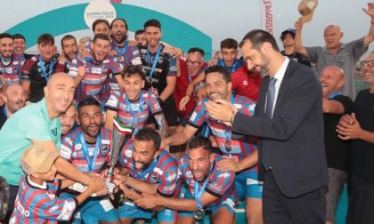 BEACH SOCCER: CATANIA VINCE LA COPPA ITALIA. NONO IL TERRACINA