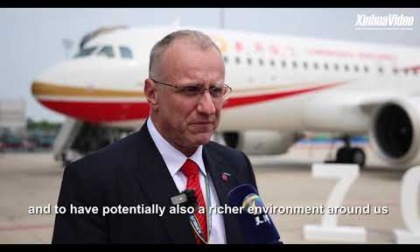 Cina: Airbus consegna 700mo aereo famiglia A320 assemblato nel Paese