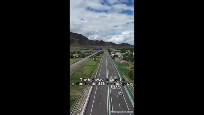 Cina: apre al traffico autostrada tra due maggiori città dello Xizang