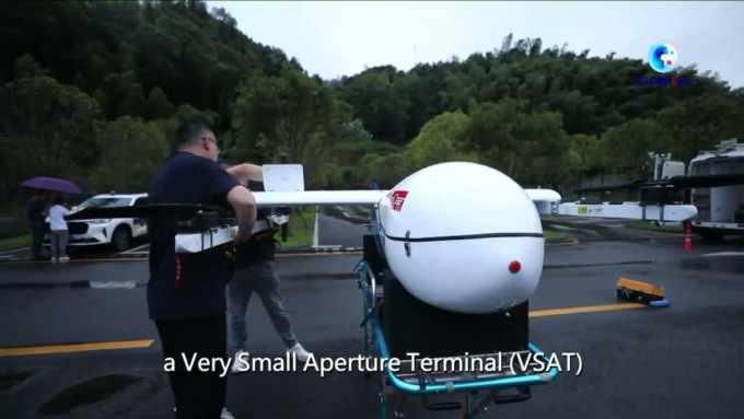 Cina: Hunan, drone ripristina comunicazioni interrotte in villaggi disastrati